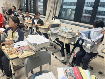 【数字信息学院】筑牢校园安全防线！学院开展开学首日违禁物品专项排查